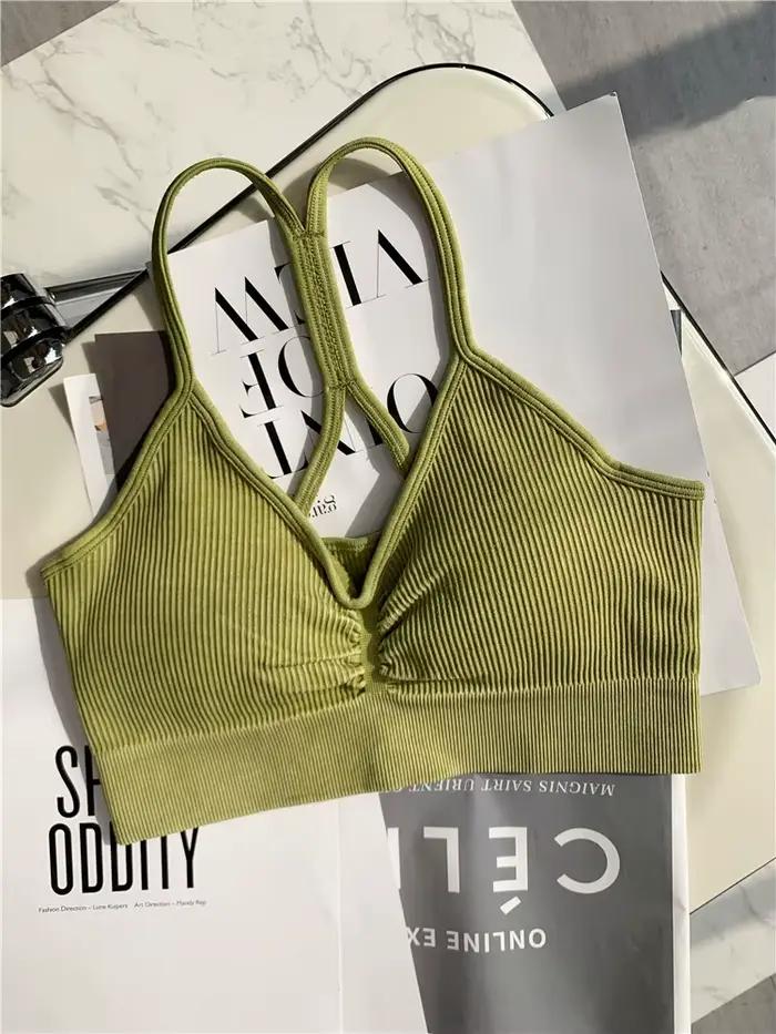 SVEIC Ensemble de yoga sans couture pour femmes, soutien-gorge de sport, lavage ogo Fitness, lit en 