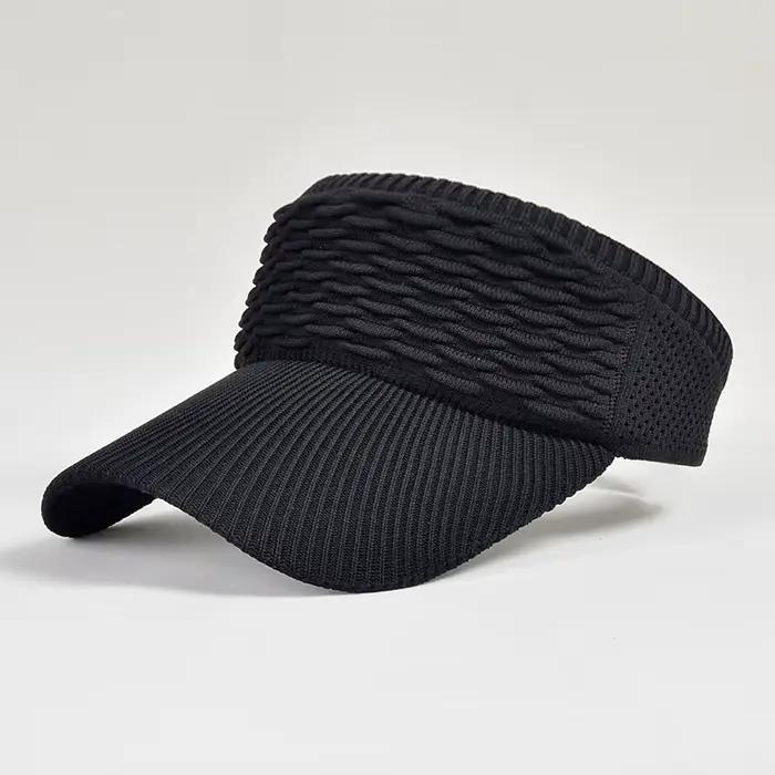 Chapeau de soleil Anti-UV pour femmes, casquette à visière supérieure vide réglable et respirante po