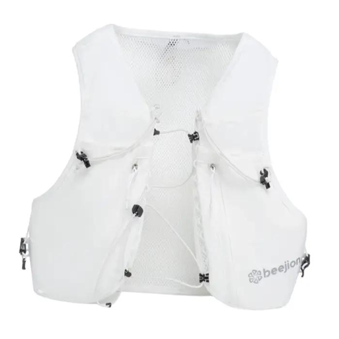 Sac à dos de sport en émail d'hydratation, course sur sentier, jogging, escalade, blanc