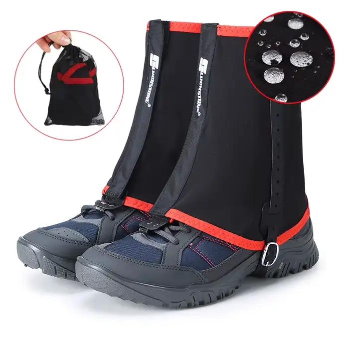 Guêtres de trail running, guêtres de randonnée pour la neige légère, guêtres de cheville pour bottes