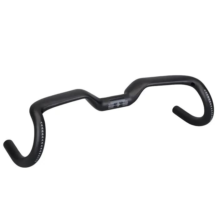 2024 Manche en gravier 14 °   Guidon de vélo en carbone, guidon aérodynamique, levage de chute, câbl