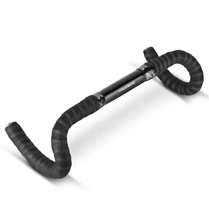 Promend – ruban de guidon de vélo de route noir, matériau PU respirant, antidérapant, 200x3cm, acces