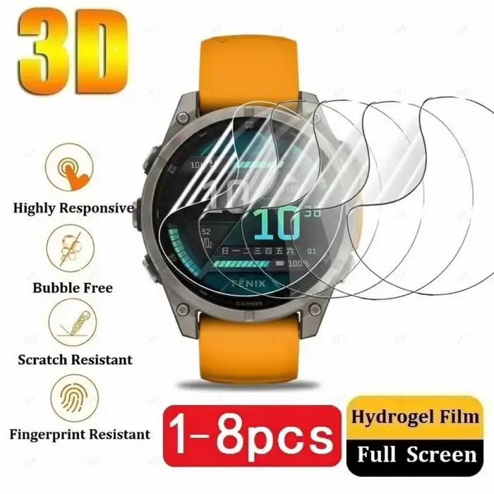 Protecteur d'écran pour Garmin Fenix 8 7X 7 7S 6X 6 6S Pro 5X 5 5S Plus Garmin Forerunner 970 570 96