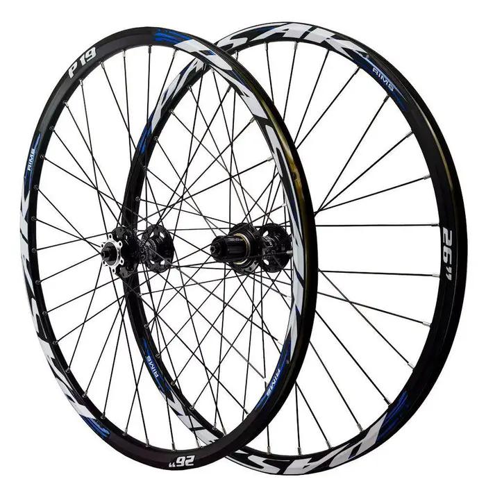 Pasak-Jeu de roues VTT Aro 29 27.5 26 jantes à pneu, frein à disque 32h QR 5mm F9x100 R9x135 THRU 15