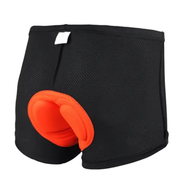 Shorts de cyclisme respirants en maille avec coussinet en gel 5D antichoc pour VTT, sous-vêtements d