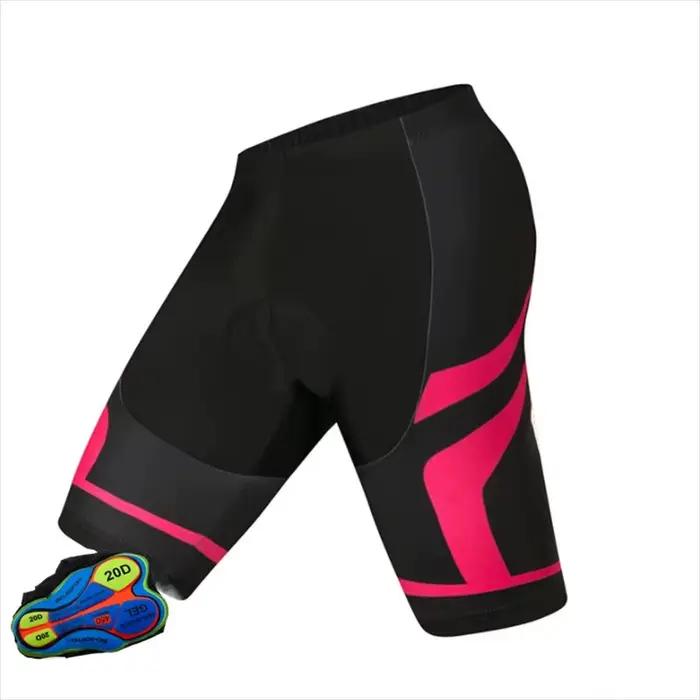 Pantalon de vélo rembourré en Gel 20D pour hommes, sous-vêtements, vente bien, bavoirs de cyclisme, 
