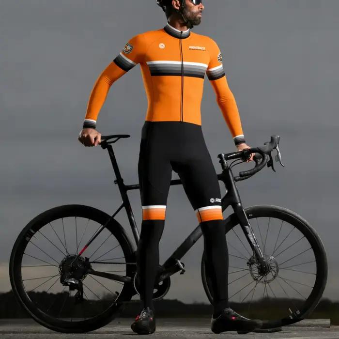 Combinaison de triathlon d'hiver en polaire thermique et combinaison longue d'automne pour le ski, l