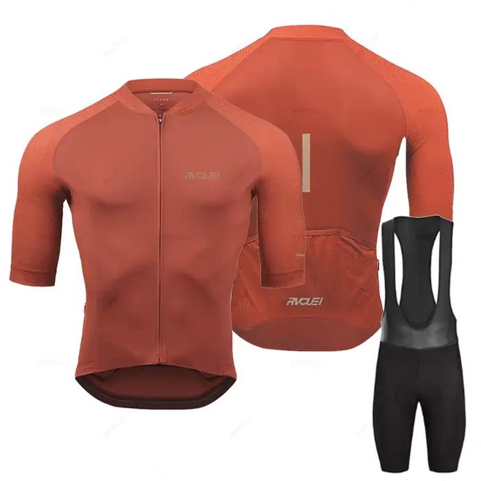 2025 Rvouei Pro Team Vêtements de vélo Hommes Nouveaux vêtements de vélo de route Vêtements de cours