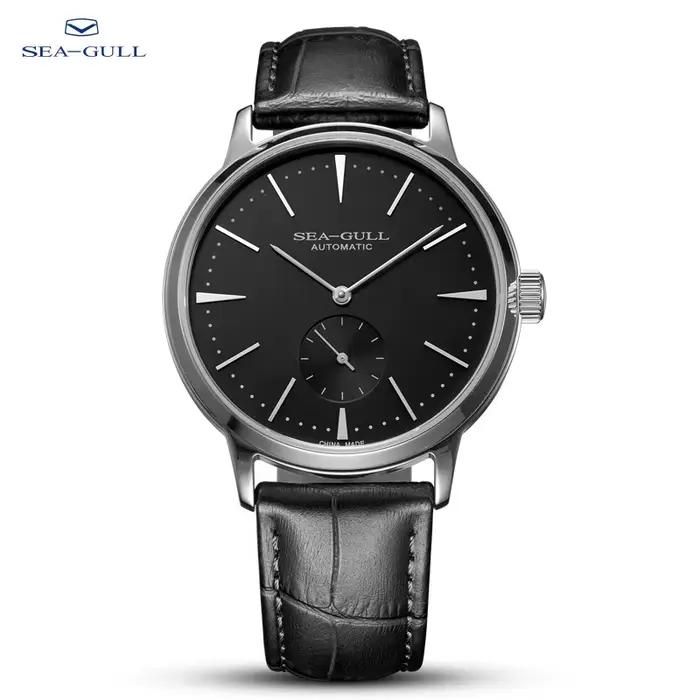 Montre mécanique pour homme Seagull 6075 Pilot, marque haut de gamme, verre saphir, automatique, boî