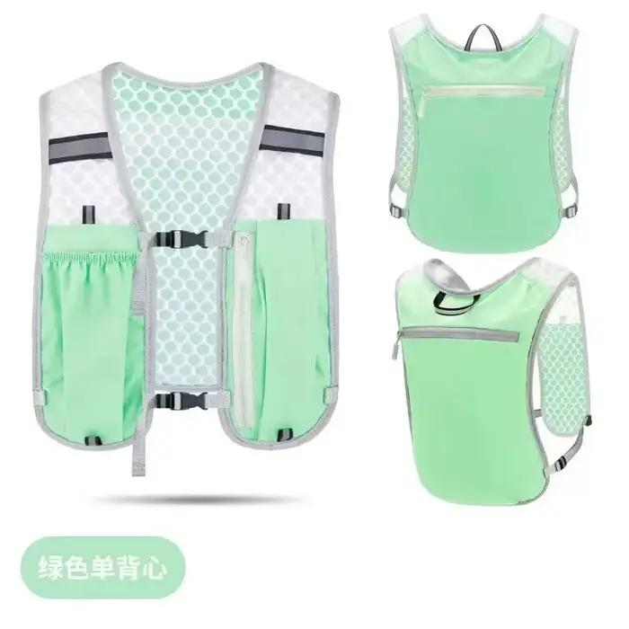 Gilet d'hydratation pour la course à pied pour femmes et hommes, résistant à l'eau, respirant, sac à
