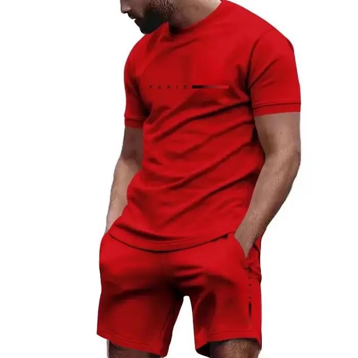 Ensemble de vêtements de sport pour homme, vêtements de sport décontractés respirants et élégants, e