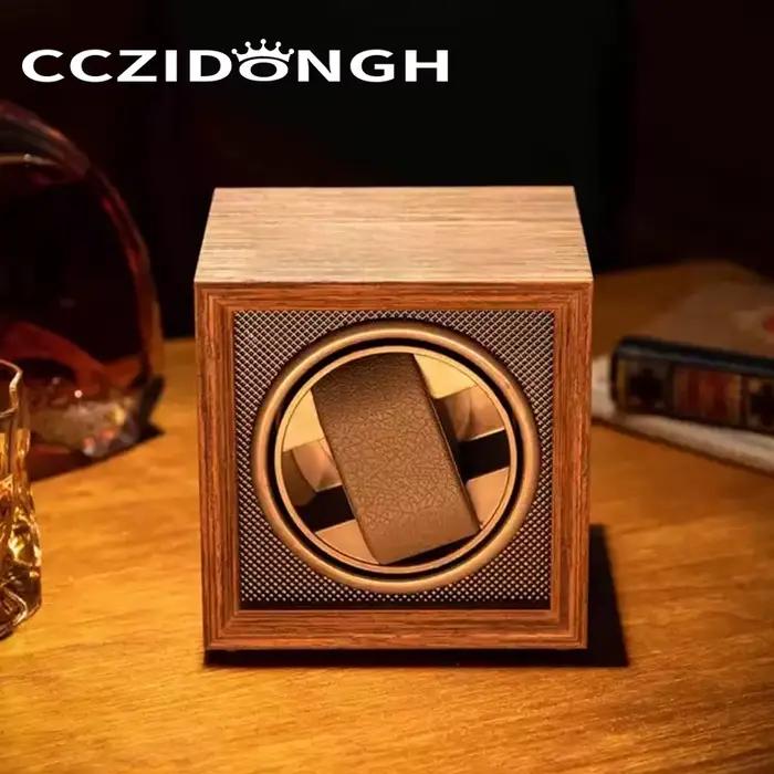 Montre à remontage automatique allemande, boîte à remontage automatique, boîte de rangement pour mon