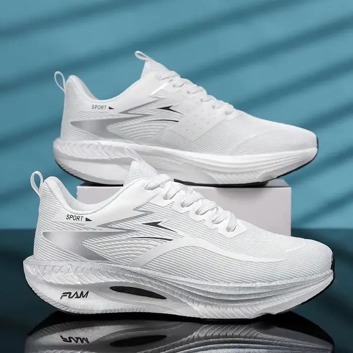 Chaussures de course sportives 2026 pour hommes et femmes, avec plaque en carbone, coussin d'air, re