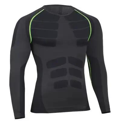 GANYANR Marque de Course T Shirt Hommes de Sport À Séchage Rapide De Tennis de Basket-Ball De Compre