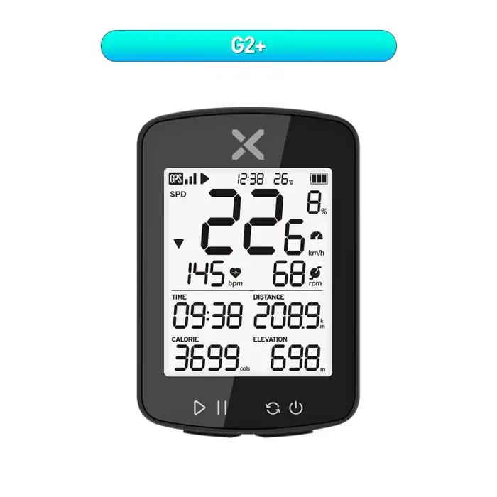 XOSS G2 Plus ordinateur de vélo sans fil GPS compteur de vitesse de cyclisme étanche ANT + Cadence v