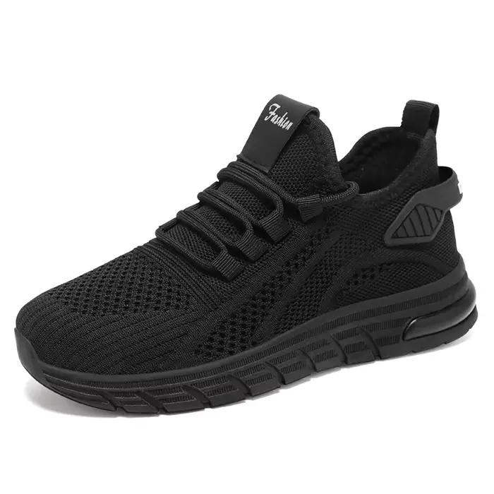 Chaussures de course respirantes en maille pour femmes, baskets légères à semelle souple, antidérapa