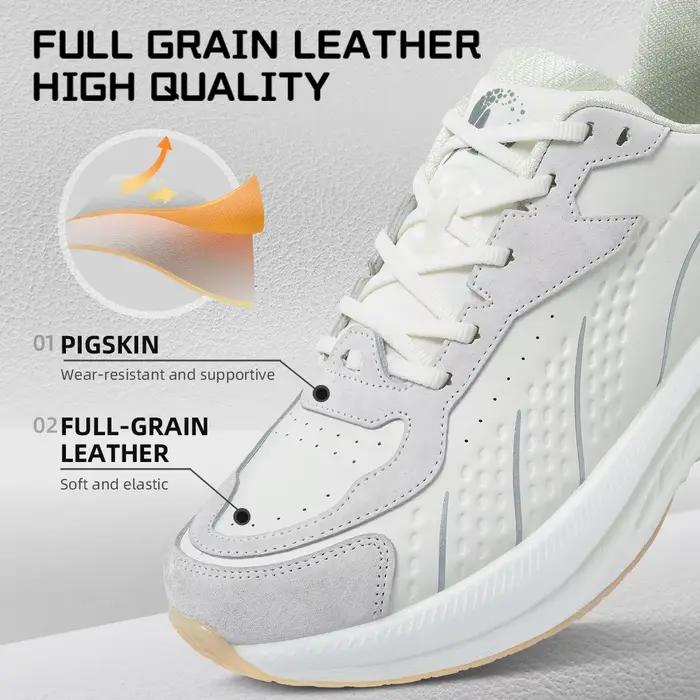 ONEMIX chaussures de course d'hiver pour hommes chaussures de Sport chaudes en cuir résistant à l'us