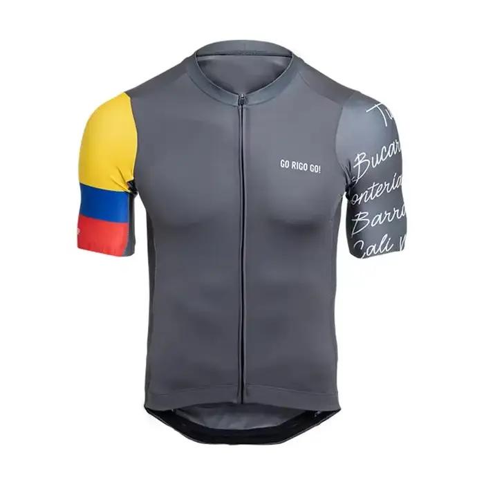 Go Rigo Go hommes Maillot de cyclisme équipe maillots de cyclisme été à manches courtes vêtements Cy