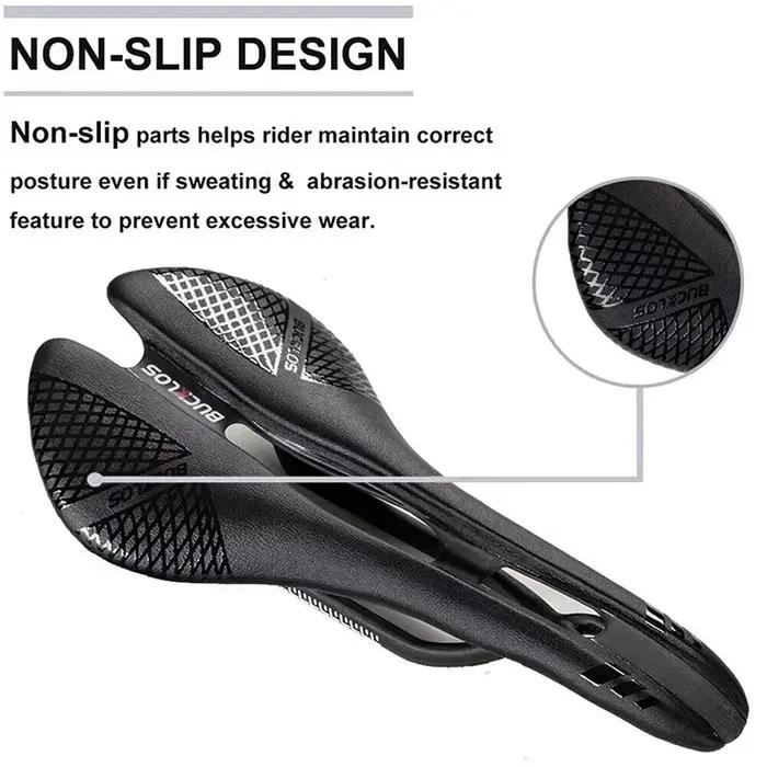 BUCKKub-Selle de vélo en fibre de carbone, siège confortable avec coussin, universel, pour route et 