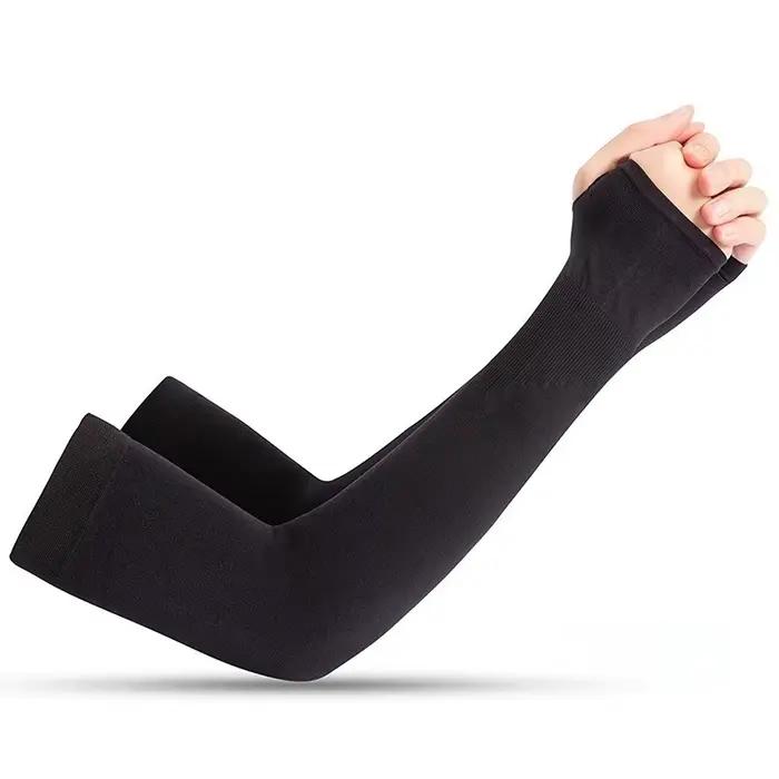 Housse de bras de refroidissement unisexe, 2 pièces, pour sport, course, Protection UV contre le sol