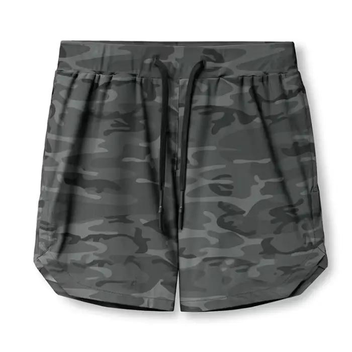 Shorts de course pour hommes, shorts de sport avec poches, shorts athlétiques respirants pour la sal