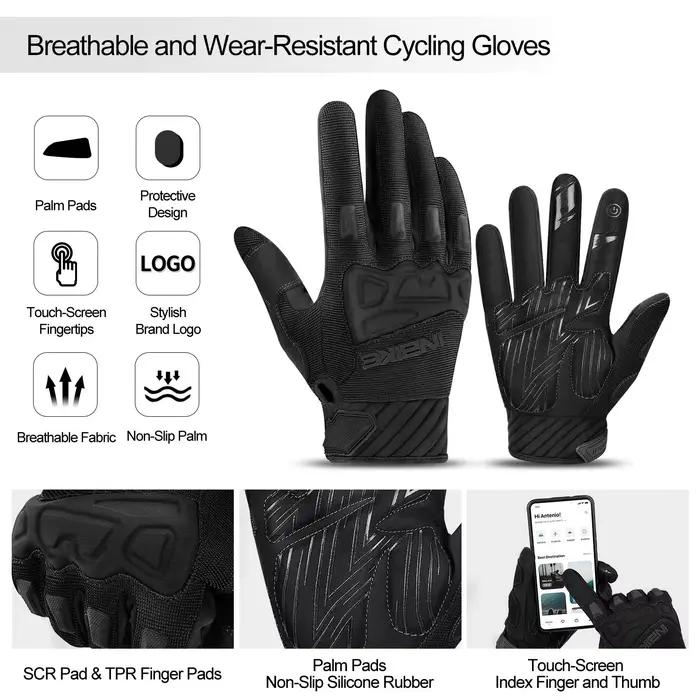 Gants de vélo INBIKE MTB pour homme, gants de sport tactiles pour homme, gants de vélo de montagne p