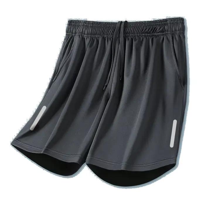 Nouveaux shorts de course noirs pour hommes, imprimés rayés, amples, respirants, pour le basketball,