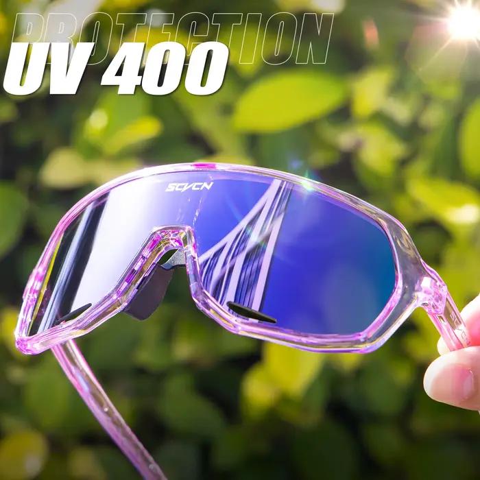 SCVCN nouvelles lunettes de cyclisme en plein air lunettes de soleil de vélo hommes UV400 lunettes s