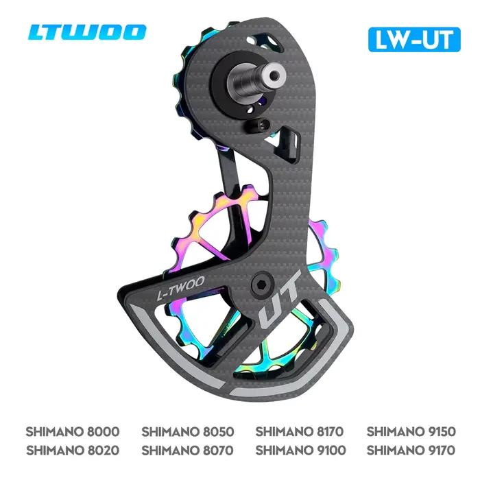 LTWOO UT vélo roulement en céramique en Fiber de carbone Jockey poulie jeu de roues dérailleurs arri