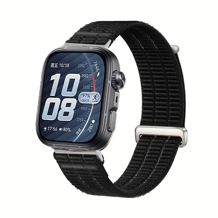 Bracelet de sport respirant en nylon pour montre connectée Huawei Watch Fit 5 Pro, 4 Pro, 3.