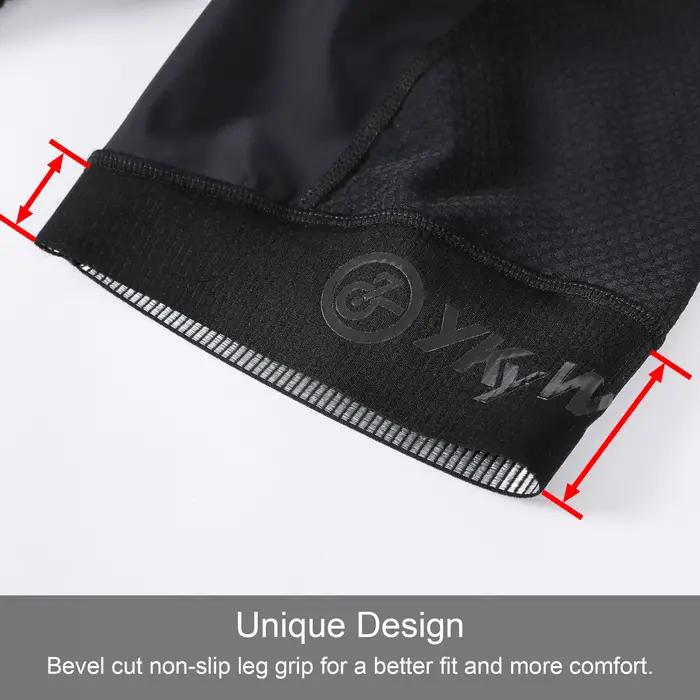 YKYW Femme cyclisme cuissard collants rembourrés vélo pantalon élastique été vélo de route Long Ride