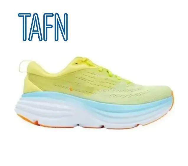 Bondi8 - Chaussures de course respirantes et amortissantes pour hommes et femmes, idéales pour l'ext