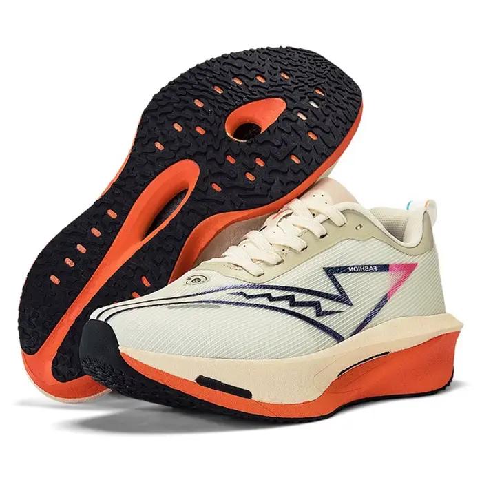 Chaussures de course pour hommes, baskets de sport respirantes et antidérapantes, légères, pour mara