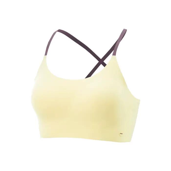 Li-ning femmes Fitness sport soutien-gorge léger Stable soutien 54% Polyester 46% élasthanne ajustem