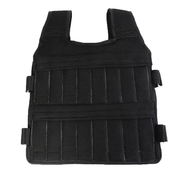 Gilet lesté Durable 3-50KG, gilet d'entraînement de poids réglable, veste de sable, vêtements de box