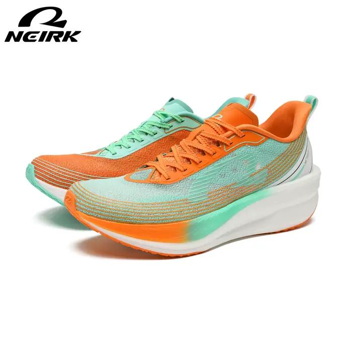 Chaussures de course professionnelles pour marathon Neirk Speed Burst 1.0 pour hommes avec plaque en