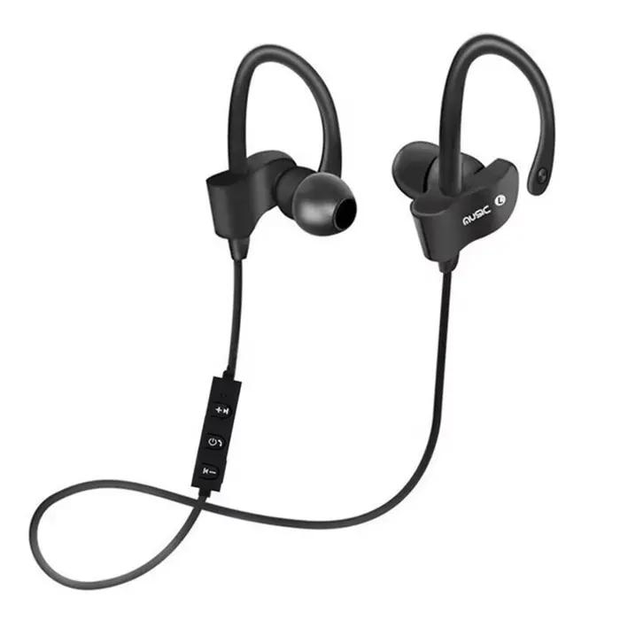 Casque d'écoute Bluetooth sans fil pour le sport, écouteurs intra-auriculaires stéréo pour la course