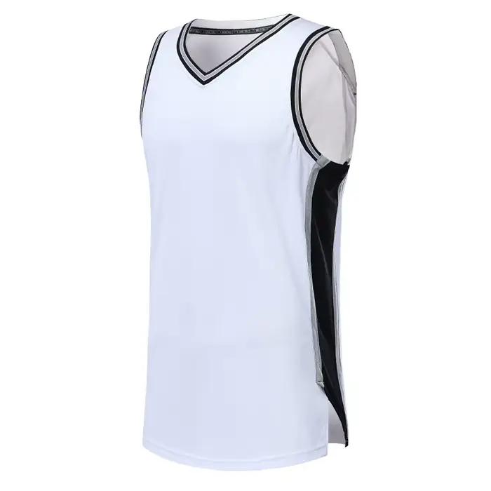 Gilets de course respirants à séchage rapide pour hommes, haut de basket-ball, précieux, entraînemen