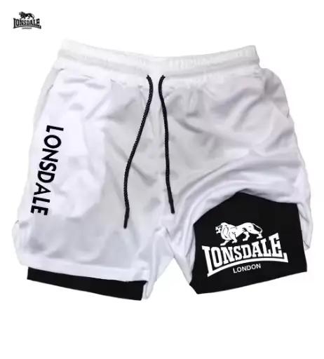 Shorts de sport ajustés pour homme, style camouflage, doublure en mesh, multi-poches, décontractés, 