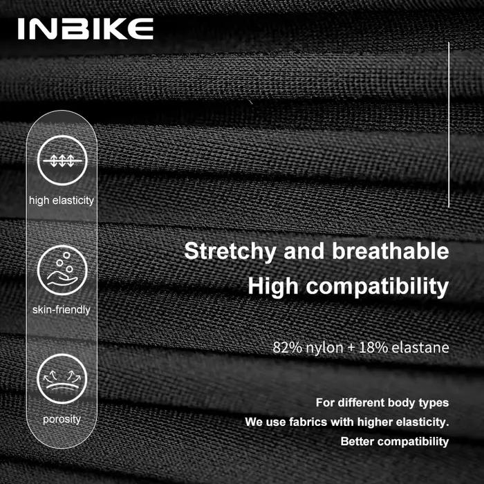 INBIKE-Short de cyclisme sans couture pour homme, pantalon à bretelles confortable pour vélo de rout