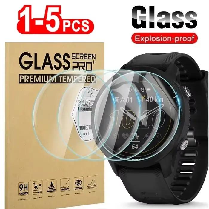 Verre trempé compatible avec Garmin Forerunner 45 245 745 945 55 255 255S 955 165 235 735 935 film d