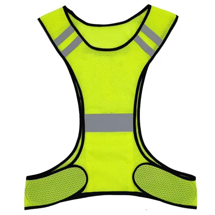 Glace de course haute visibilité pour homme et femme, maille structurels ente, respirante, légère, r