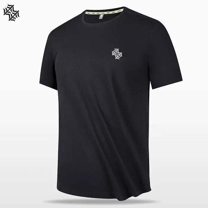 SBWL-T-shirt à séchage rapide pour homme, chemise de protection respirante, soie glacée, randonnée e