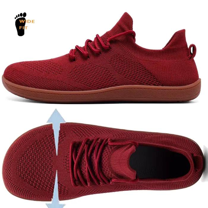 Chaussures pieds nus minimalistes unisexes, légères et respirantes, semelles zéro, chaussures de cou
