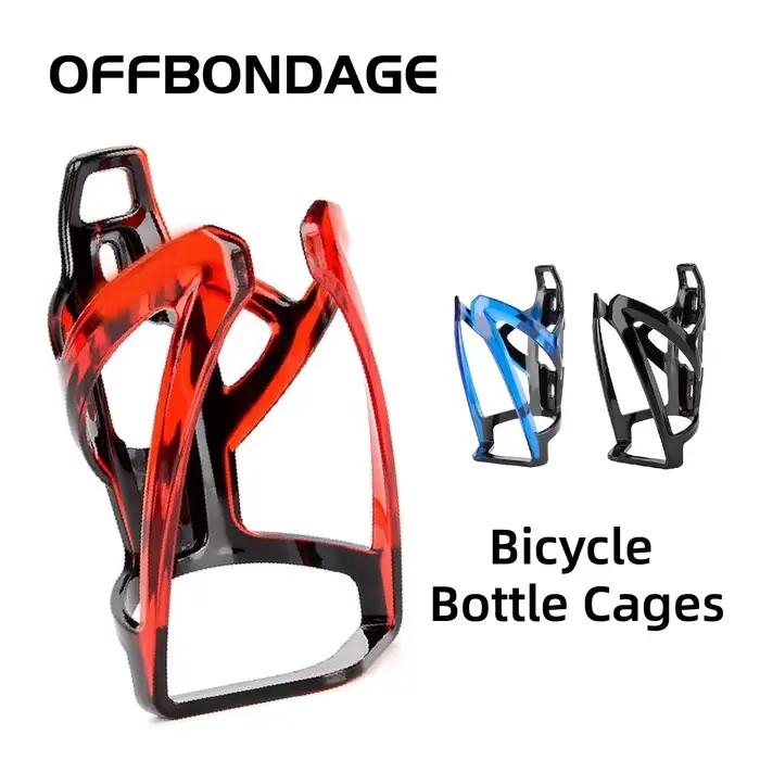 Bouteille de vélo Cages VTT Route Vélo Porte-bouteille D'eau Coloré Léger Vélo Bouteille Support Vél