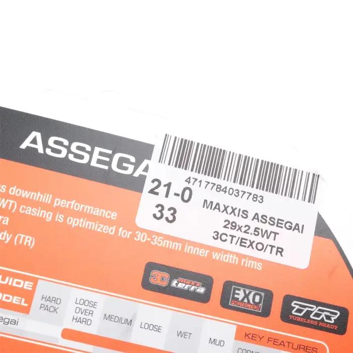 MAXXIS ASSEGAI pneus de vélo Anti-crevaison d'origine sans tube prêt EXO 27.5 29 pour toutes les con
