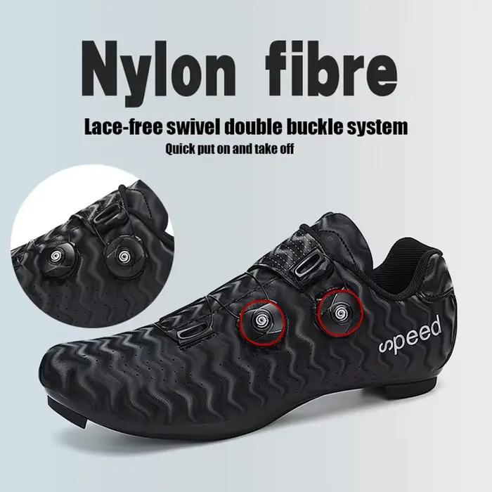 Chaussures de cyclisme professionnelles pour hommes et femmes, chaussures de compétition de cyclisme