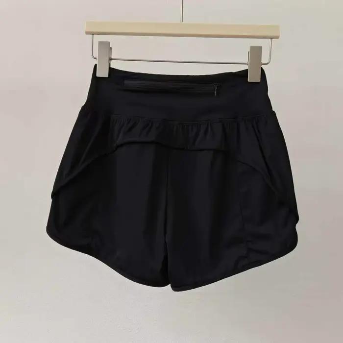 Shorts de sport pour femmes, taille haute, amples, séchage rapide, respirants, anti-exposition, pour