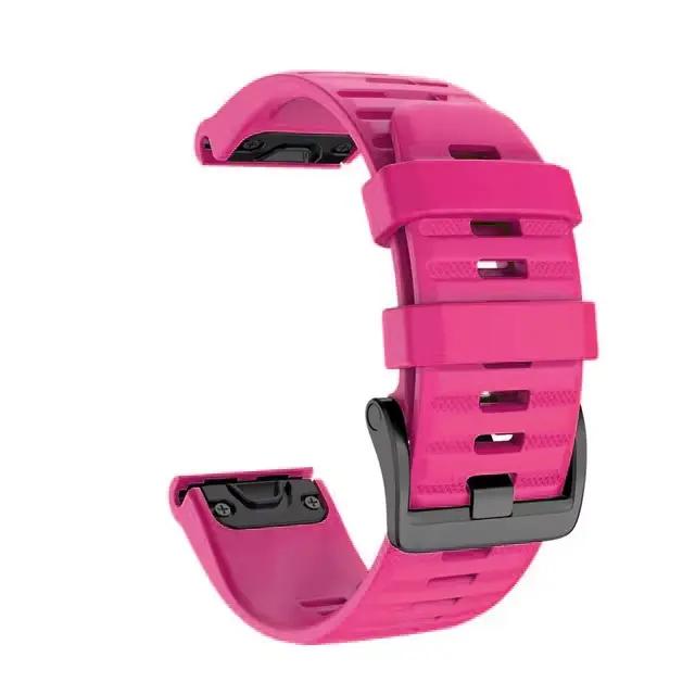 26mm/20mm/22mm Bracelet de montre pour Garmin Epix Pro Gen 2 42MM 47MM 51MM bande de Silicone QuickF