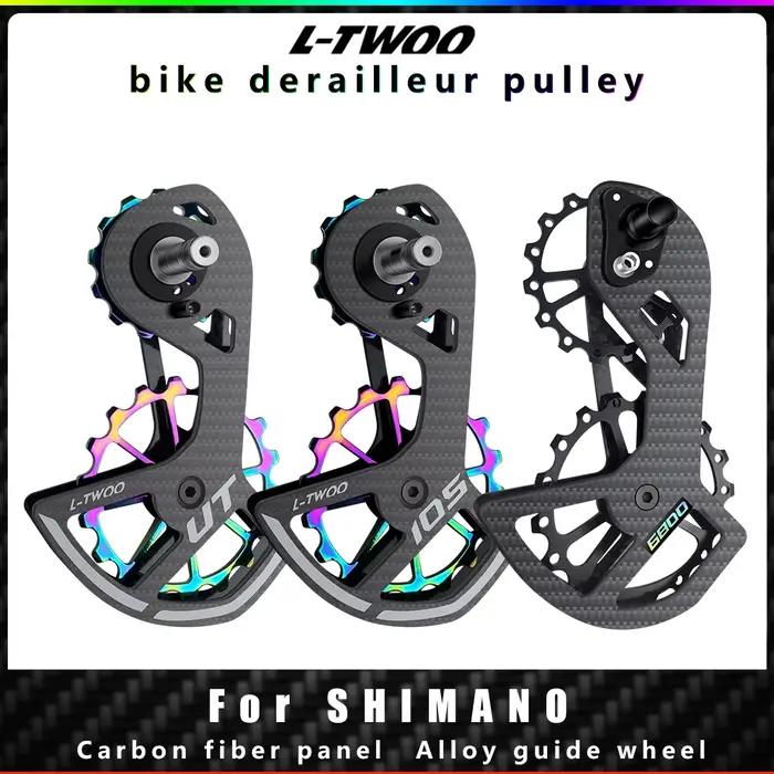 LTWOO UT vélo roulement en céramique en Fiber de carbone Jockey poulie jeu de roues dérailleurs arri